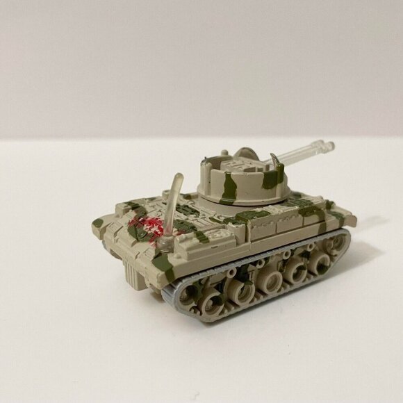 Vtg 90s Macro Tank Military Tank Galoob Toy Car Flaws - Picture 6 of 16